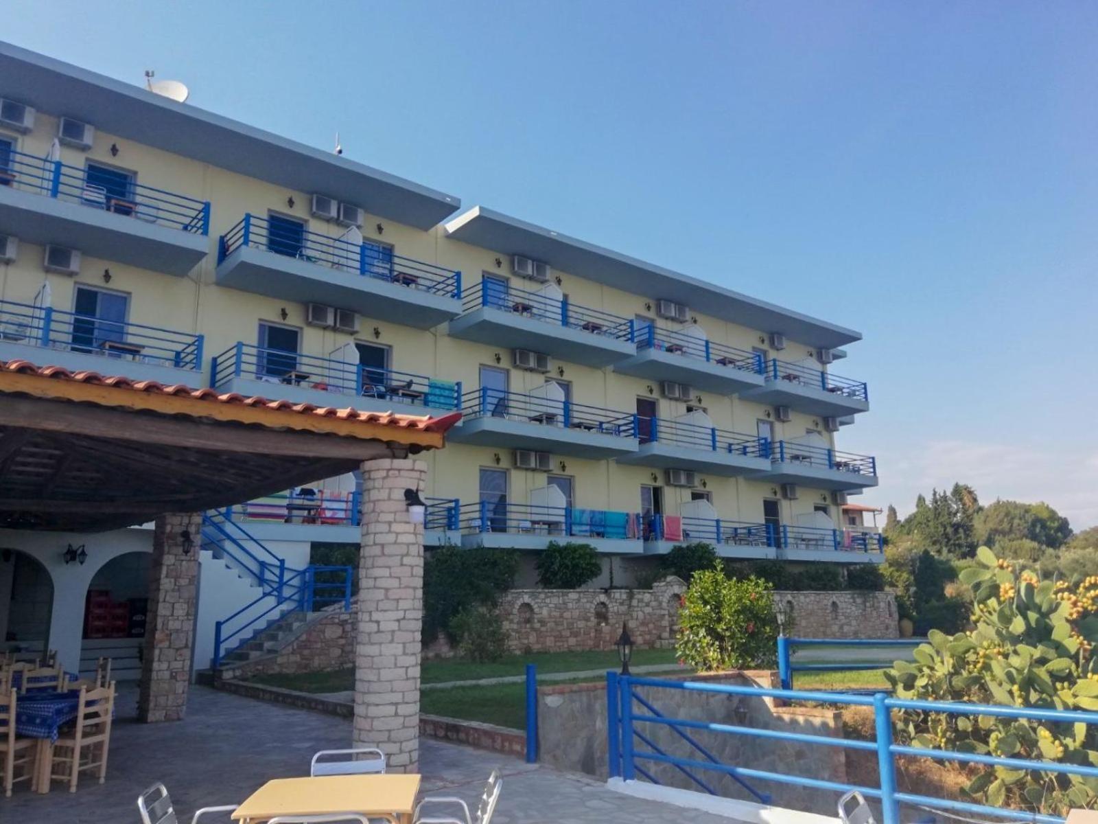 De La Plage Hotel Koroni Exterior foto