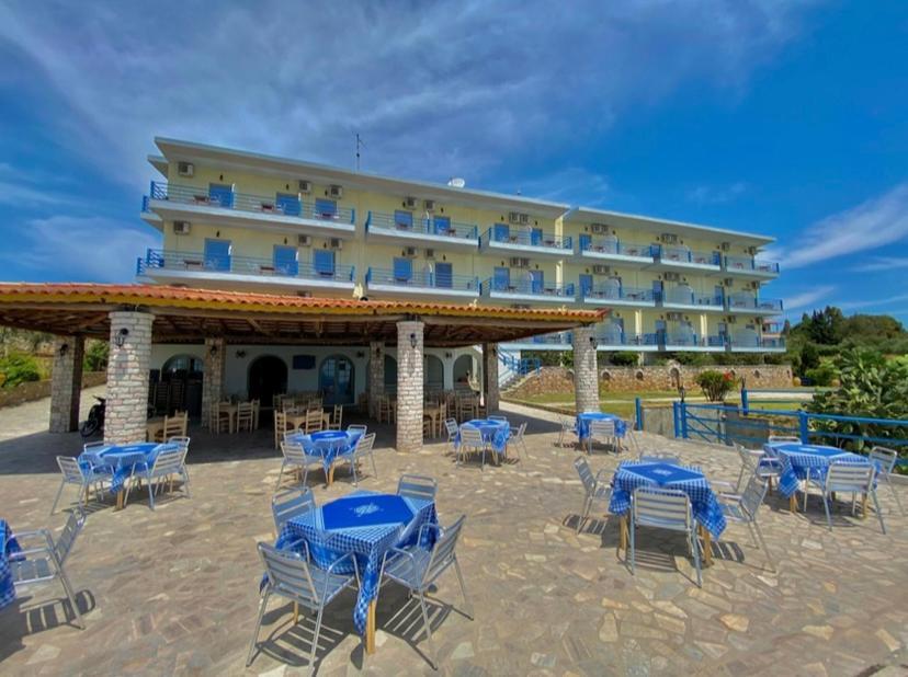 De La Plage Hotel Koroni Exterior foto